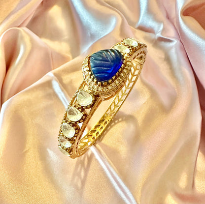 Sapphire Polki bangle