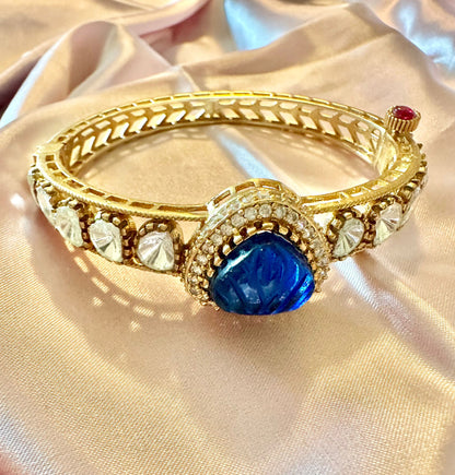 Sapphire Polki bangle