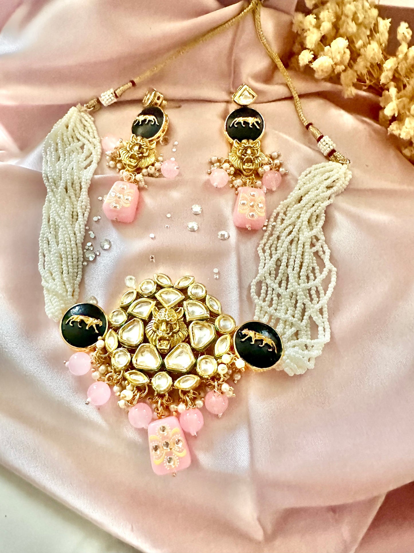 Pink Sabyasachi inspired set